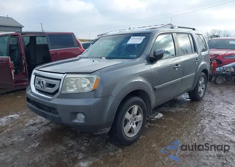 2011 Honda Pilot Ex-L from USA, damaged, VIN 5FNYF4H50BB087055